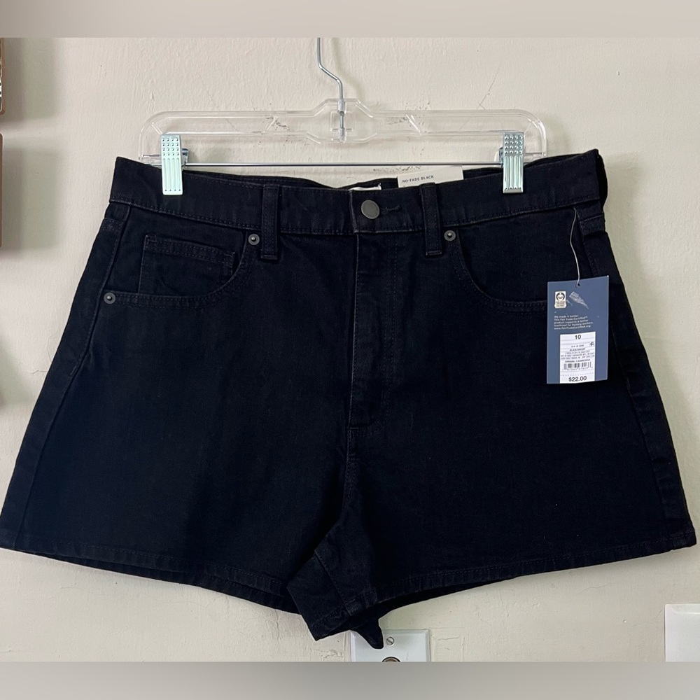 Universal Thread Black Jean Shorts - Picture 1 of 2